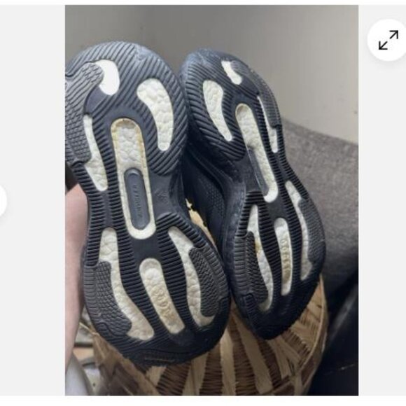 Wmns Adidas Solar Glide 5 Boost Athletic Shoe / Black / GX5494 / Sz 8 - Picture 5 of 12